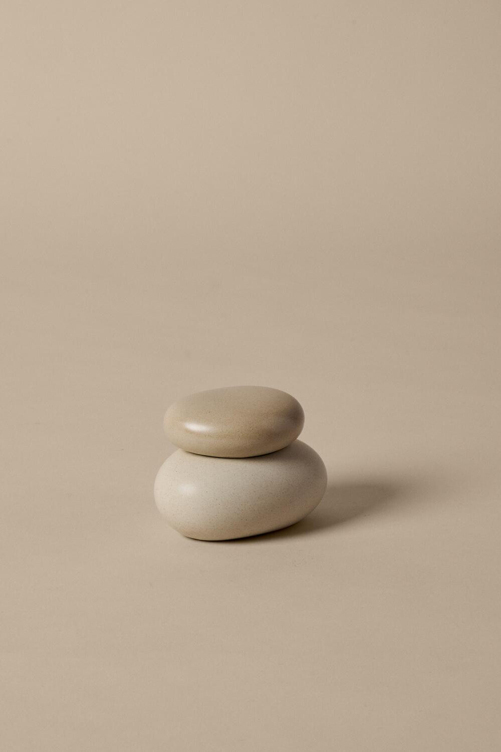 Pebble Box, Small - Sand/Cream
